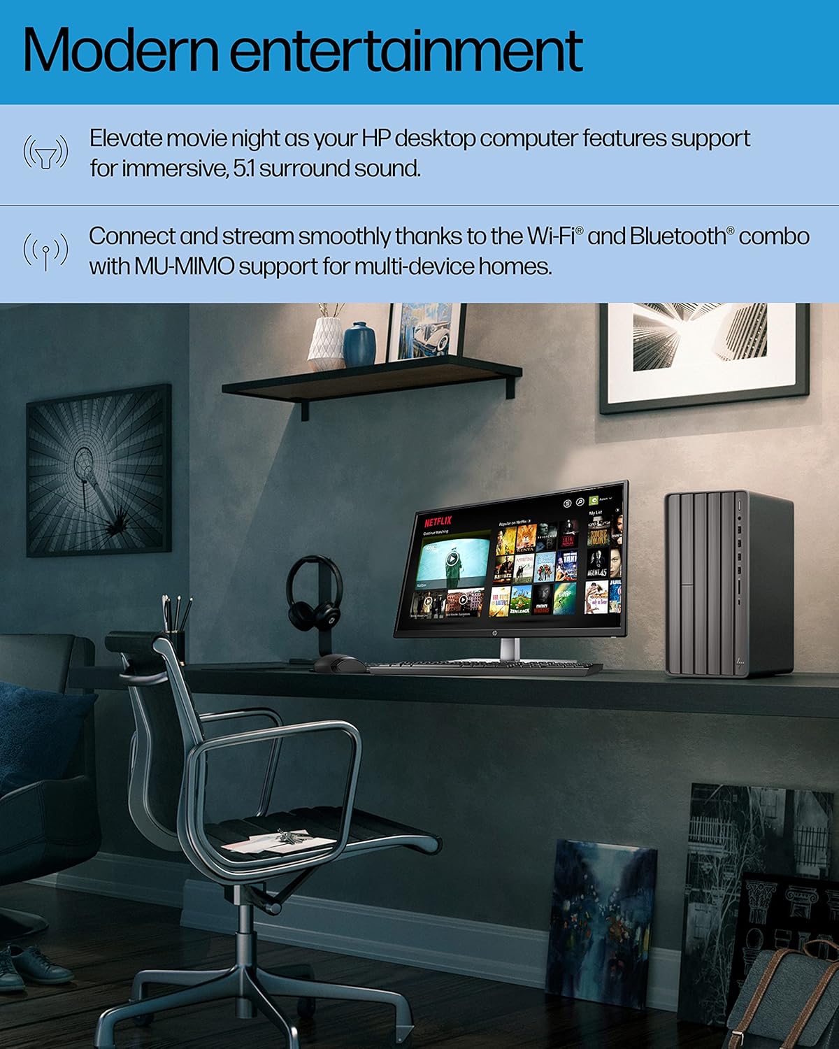 HP Core i7 Envy Desktop - 16GB RAM, 512GB SSD - Windows 11 Pro