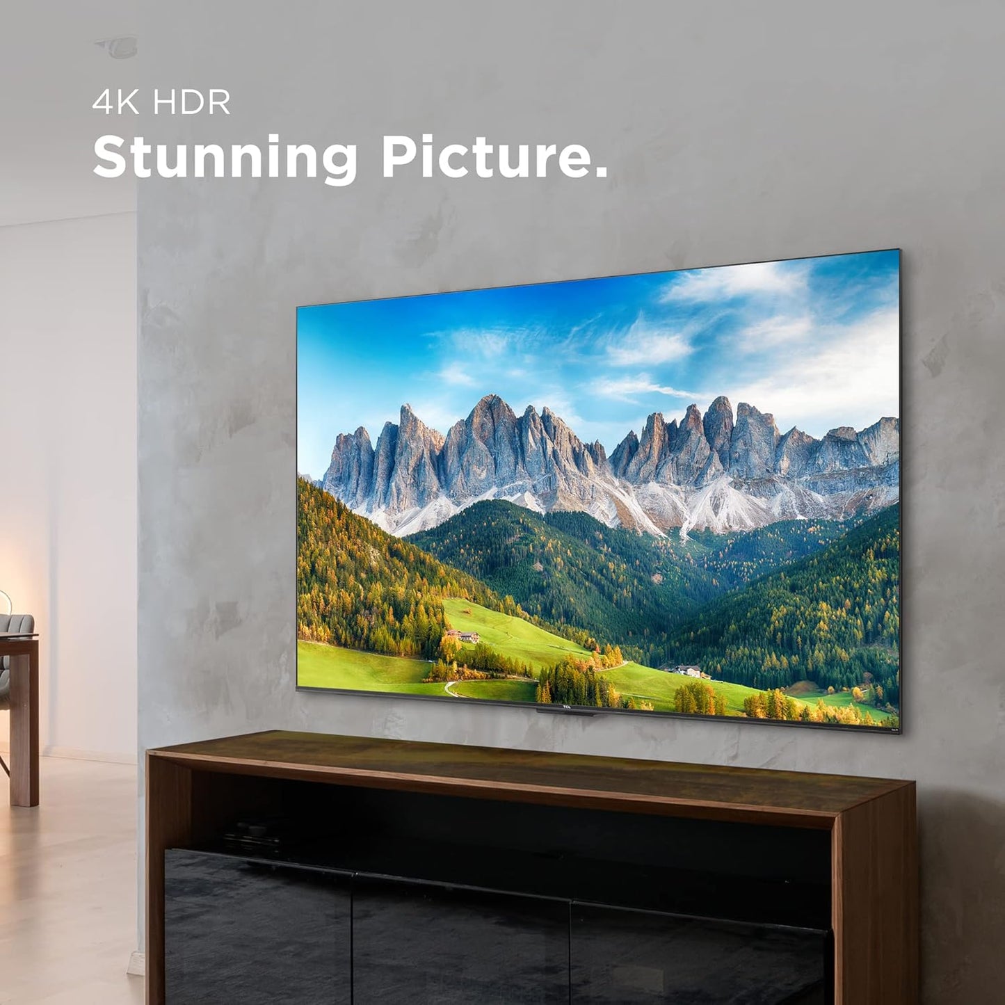 TCL 75S455 75" 4-Series 4K UHD HDR Smart Roku TV