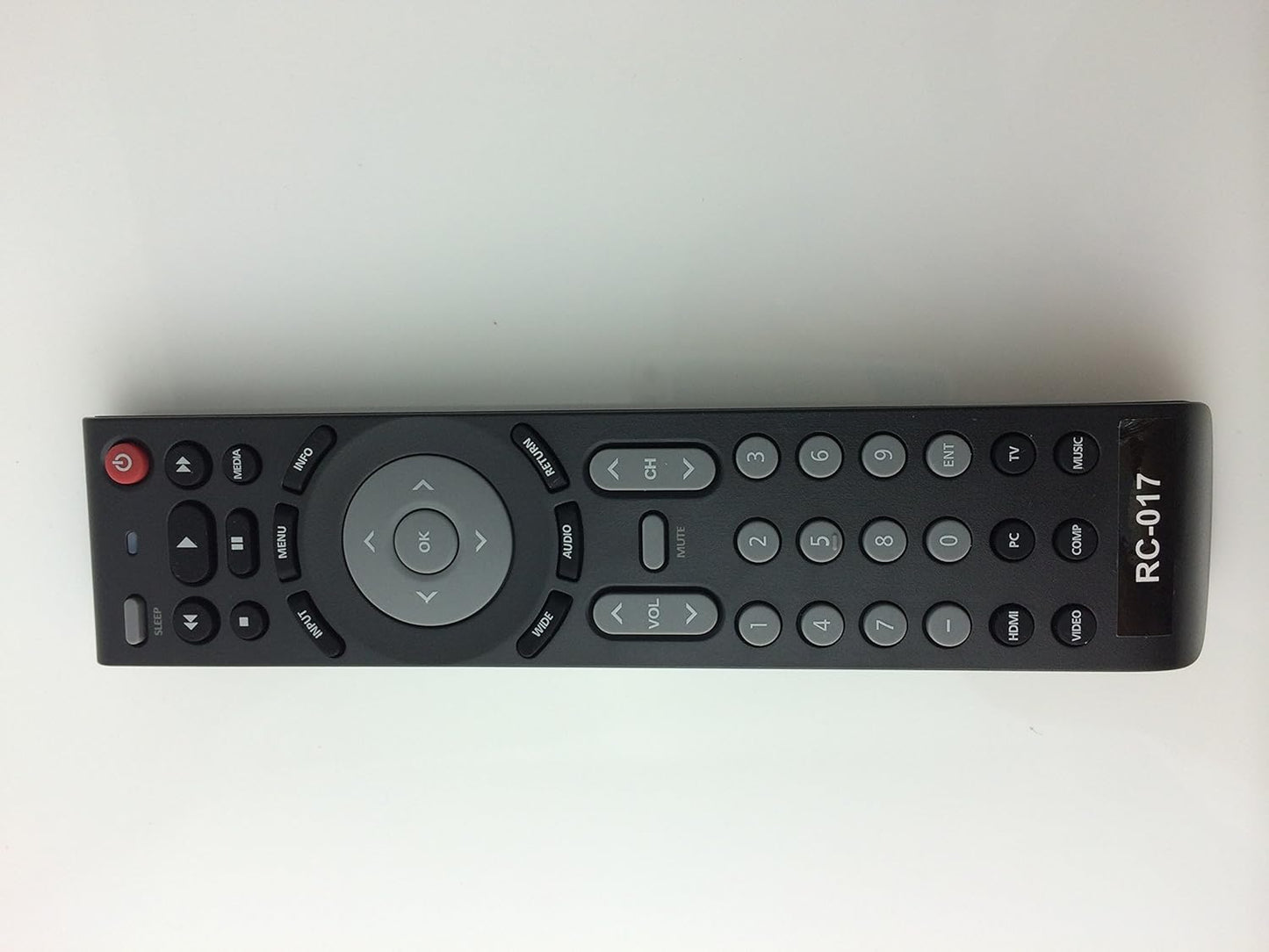 JVC New TV Remote for EMERALD SERIES