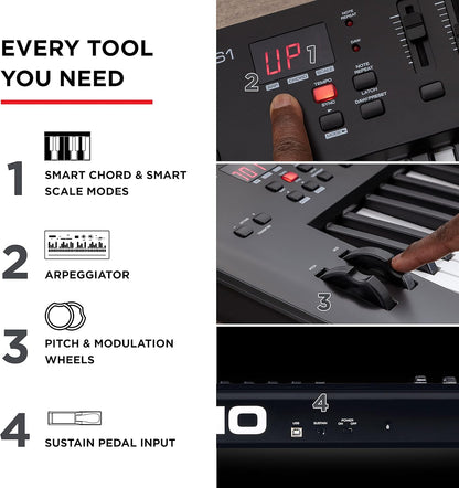 M-Audio Oxygen 61 MKV USB MIDI Keyboard Controller