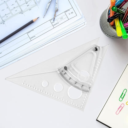 Westcott AT-8 8" Adjustable Triangle Scale Drafting Tool