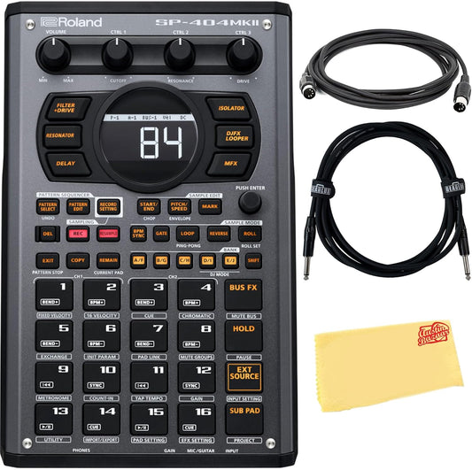 Roland SP-404MKII Sampler & Effector Bundle