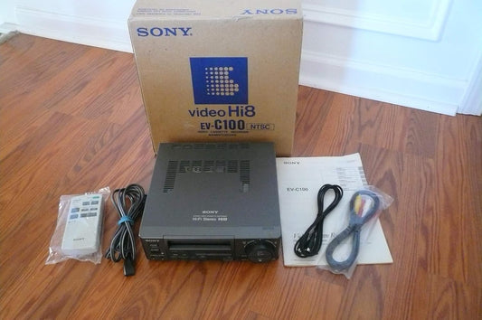 Sony EV-C100 Video Hi8 Cassette Recorder Magnetoscope