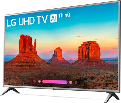 LG CR_43UK6500AUA 43" 4K UHD Smart LED TV (Renewed)