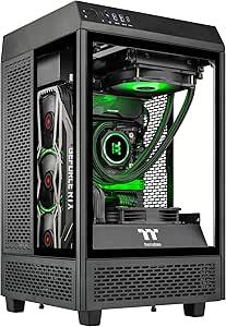 Thermaltake TW1B-B550-R37-LCS Reactor 370 Liquid-Cooled Gaming PC Ryzen 5 5600X RTX 3070