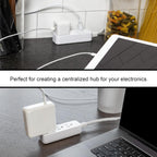 GE 45190 3-Outlet Power Strip 6-Inch Braided Cord
