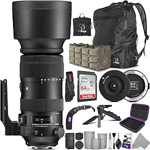 Sigma 60-600mm Canon EF Lens USB Dock Bundle