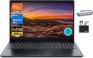 Lenovo 2024 IdeaPad 15.6" FHD Ryzen 3 Laptop