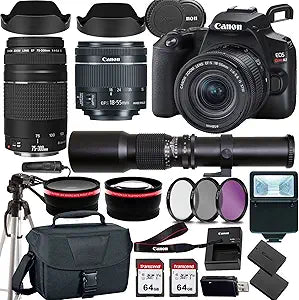 Canon EOS Rebel SL3 DSLR Camera Bundle — main product image