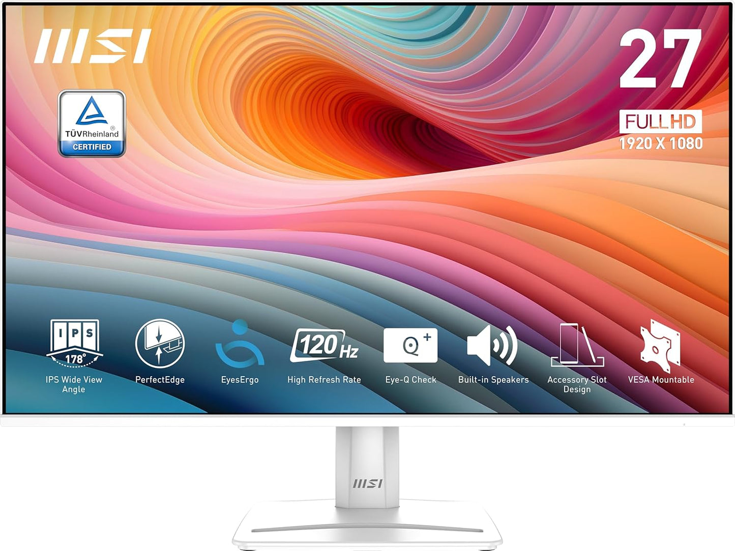 MSI PRO MP275W E2 27" 100Hz IPS FHD Gaming Monitor