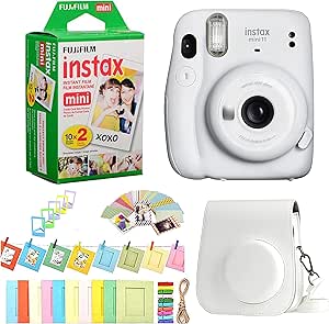 Fujifilm Instax Mini 11 Camera Film Case Frames Kit