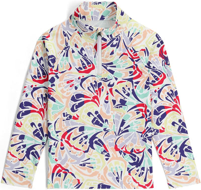 Spyder 38RR125302 Girl's Reflect Half Zip T-Neck Base Layer