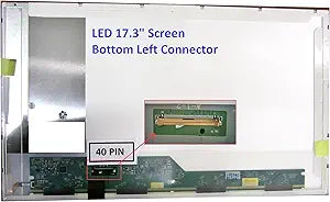 HP DV7-7010US 17.3" Laptop LED Screen Display