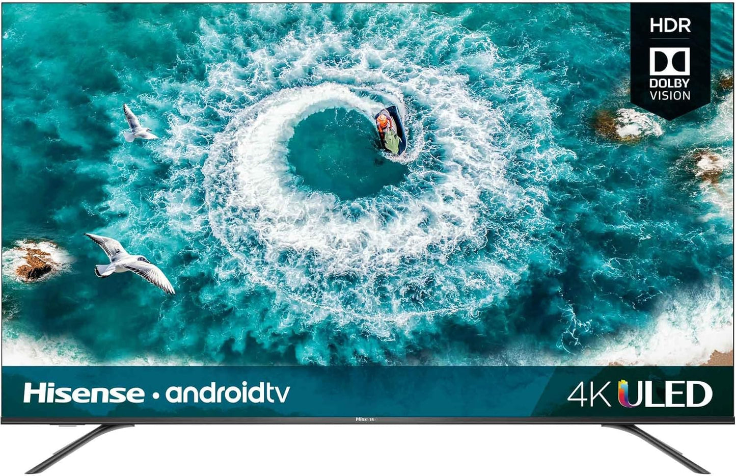 Hisense 50H8F 50" 4K Android Smart TV (Renewed)