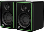 Mackie CR3 CR3-X 3-Inch Multimedia Monitors Bundle