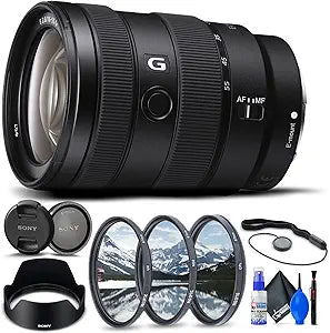 Sony E 16-55mm f/2.8 G Lens SEL1655G Bundle (Renewed)