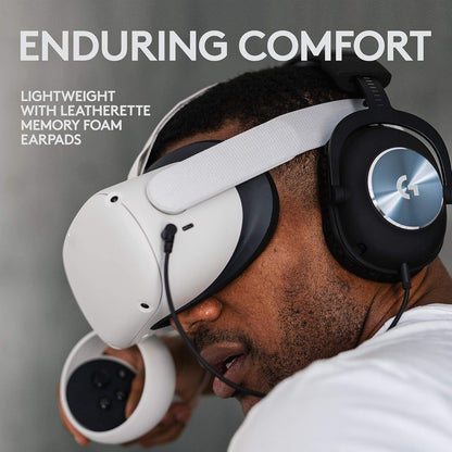 Logitech 981-001003 G PRO Oculus Quest 2 Gaming Headset (Renewed)
