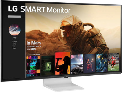 LG 43SQ700S-W.AUS 43" 4K UHD webOS Smart Monitor