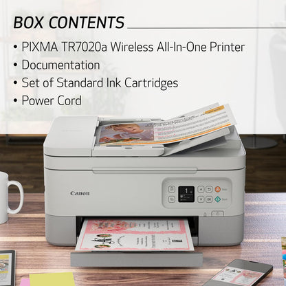 Canon 4460C072 PIXMA TR7020a Wireless All-in-One Printer