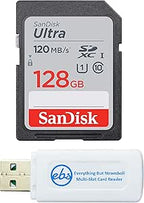 SanDisk 128GB_SD_Ultra_R6 Ultra SDXC Card + Reader Bundle