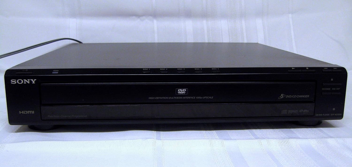 Sony DVP-NC800H/B HDMI 5-Disc DVD/CD Changer Black (Renewed)