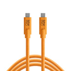 Tether Tools CUC15-ORG TetherPro 15ft USB-C to USB-C Cable