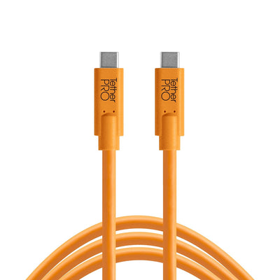 Tether Tools CUC15-ORG TetherPro 15ft USB-C to USB-C Cable