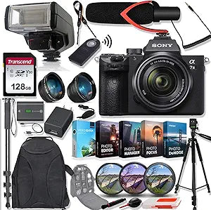Sony a7 III Mirrorless Camera with 28-70mm Lens Bundle