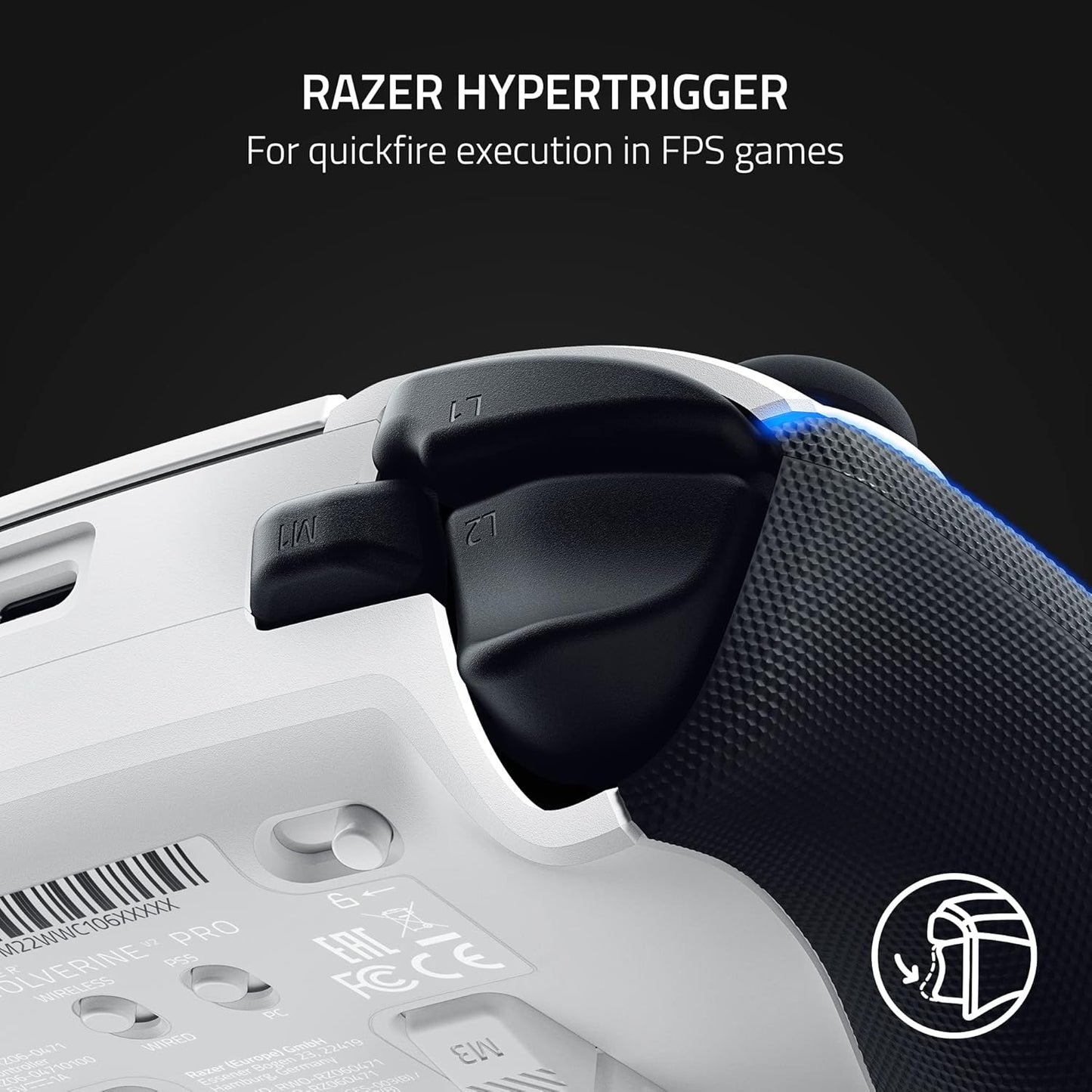 Razer Wolverine V2 Pro: Wireless PS5/PC Gaming Controller