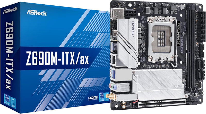 ASRock Z690M-ITX/ax Intel Mini-ITX Motherboard — main product image