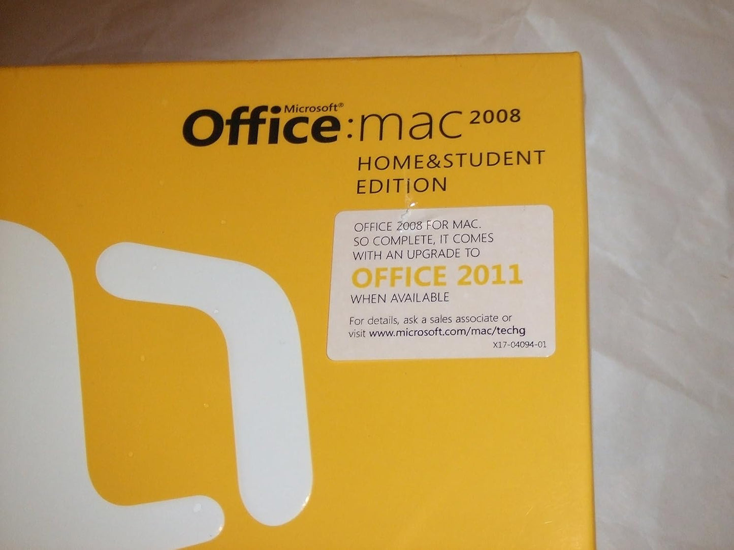 Microsoft Office '08 Home & Student for Mac 3-User Pack