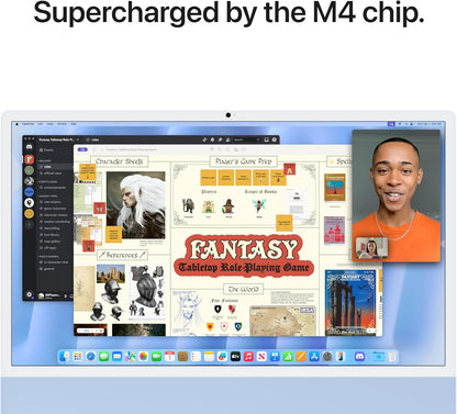 Apple Apple M4 2024 iMac 24-inch All-in-One - Blue