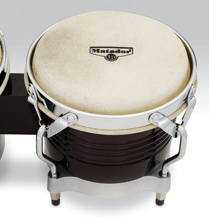 Latin Percussion M201 Matador Wood Bongos, Dark Brown