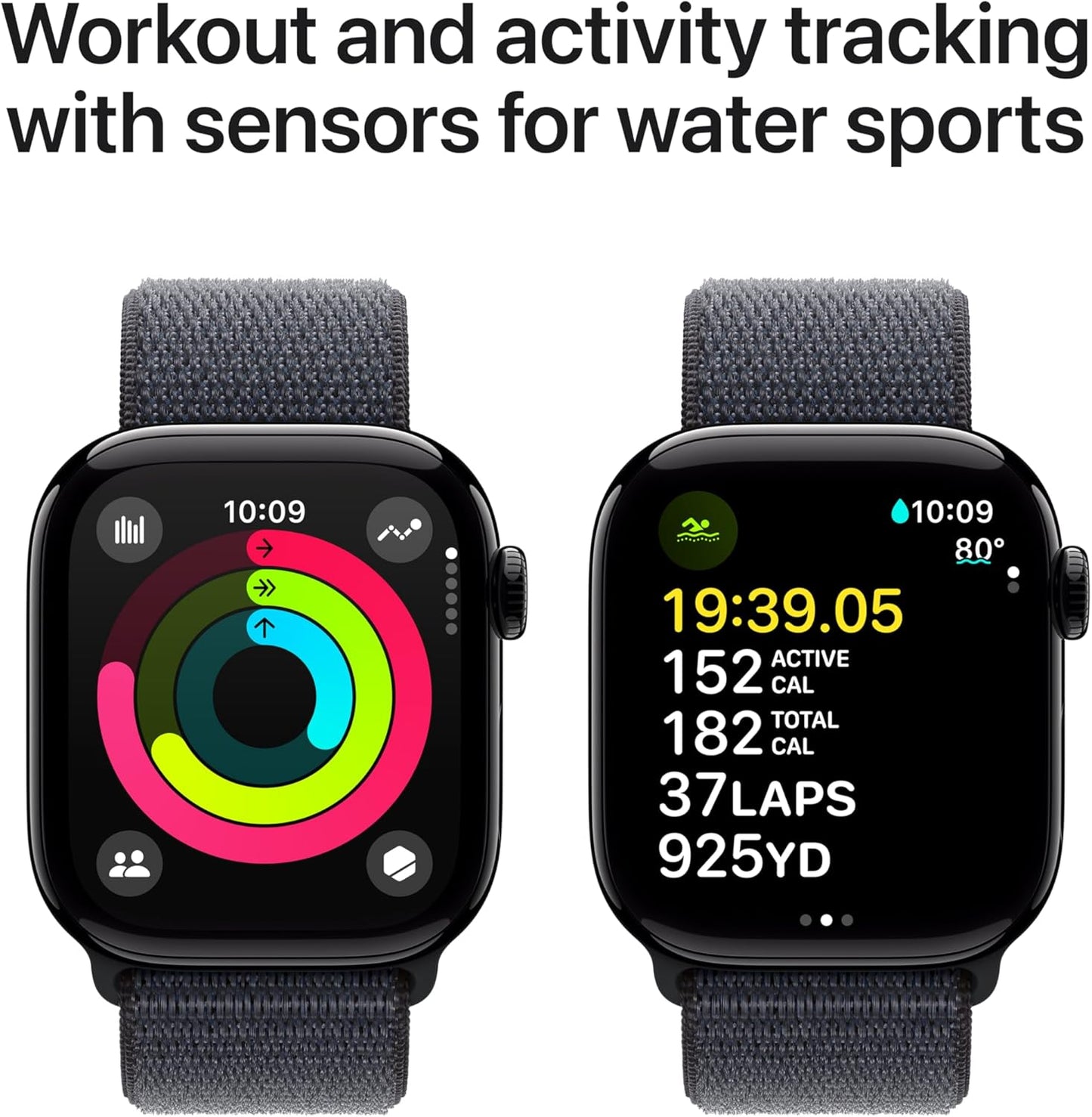 Apple MWWG3LW/A Watch Series 10 42mm GPS Smartwatch