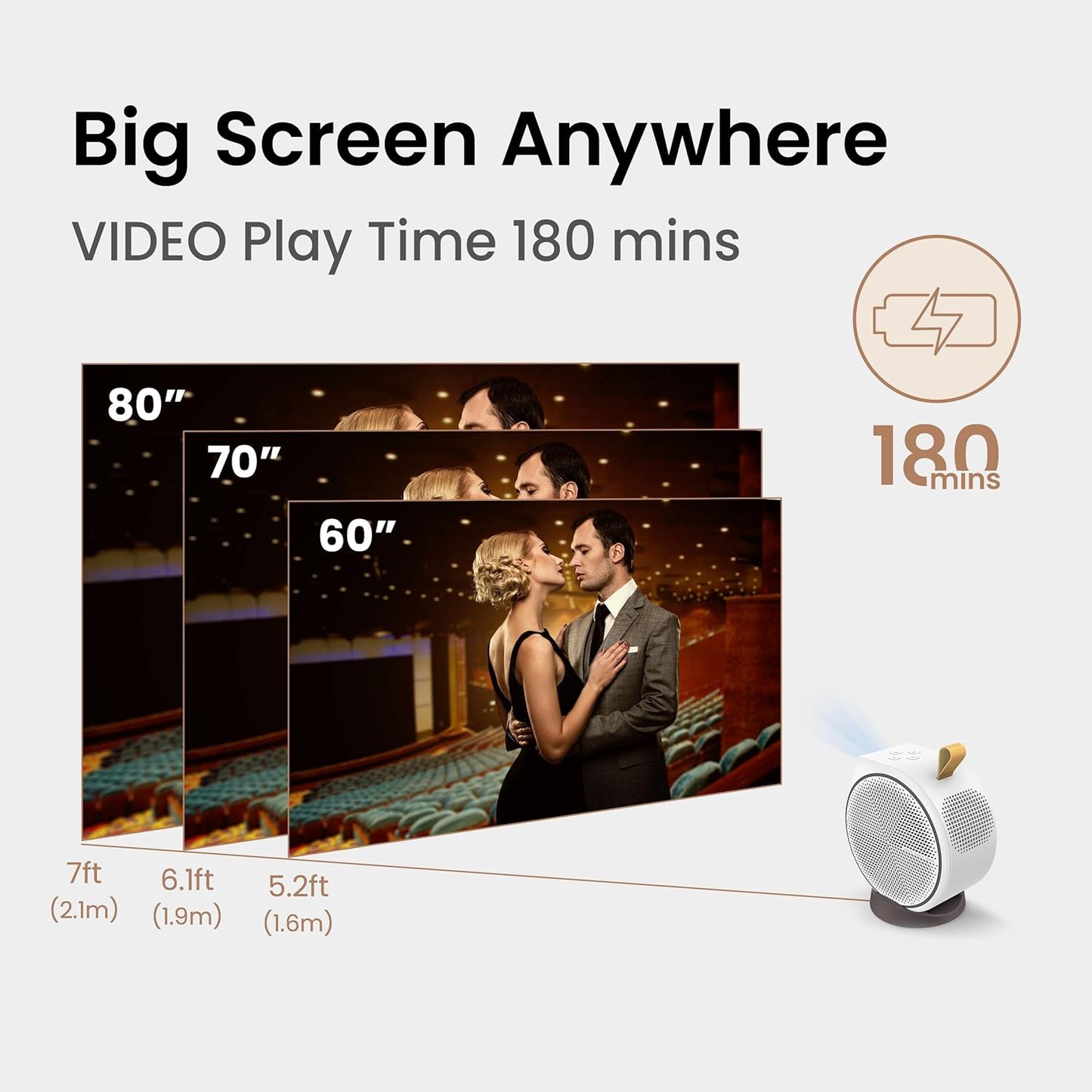 BenQ GV31 1080p Portable Projector