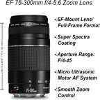 Canon 2000D - Rebel T7 DSLR Camera Bundle (Renewed)