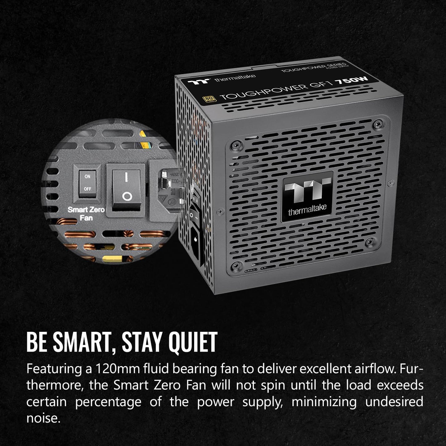 Thermaltake TPD-750AH2FLG GF1 750W 80+ Gold Power Supply