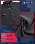 Spyder Men's Button Down Tech Performance Work Shirt