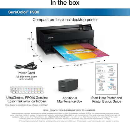 Epson C11CH37201-N SureColor P900 17-Inch Photo Printer