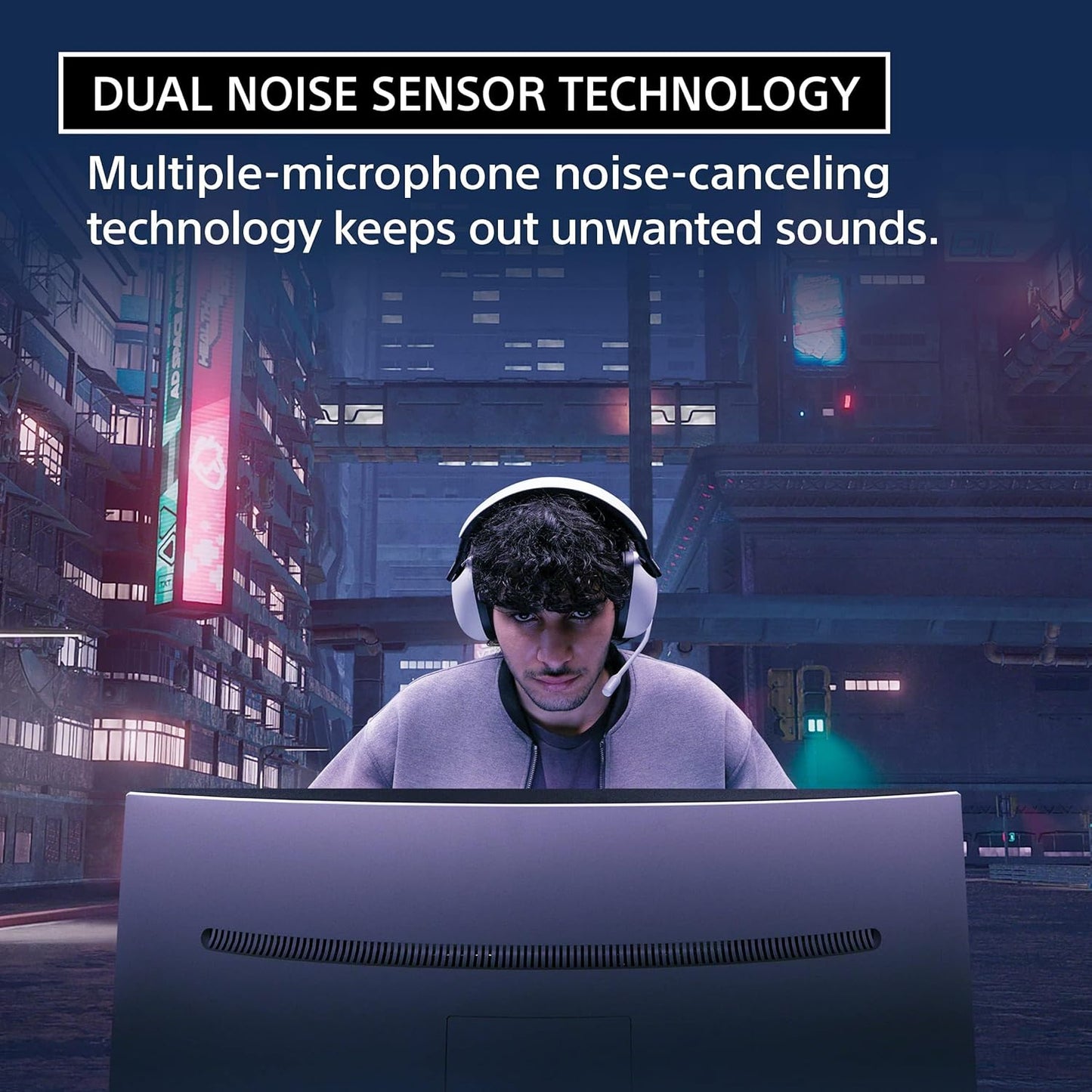 Sony H9 Gaming Headset Wireless Noise Canceling Bluetooth