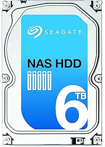 Seagate ST6000VN0031 6TB NAS HDD with Rescue Service