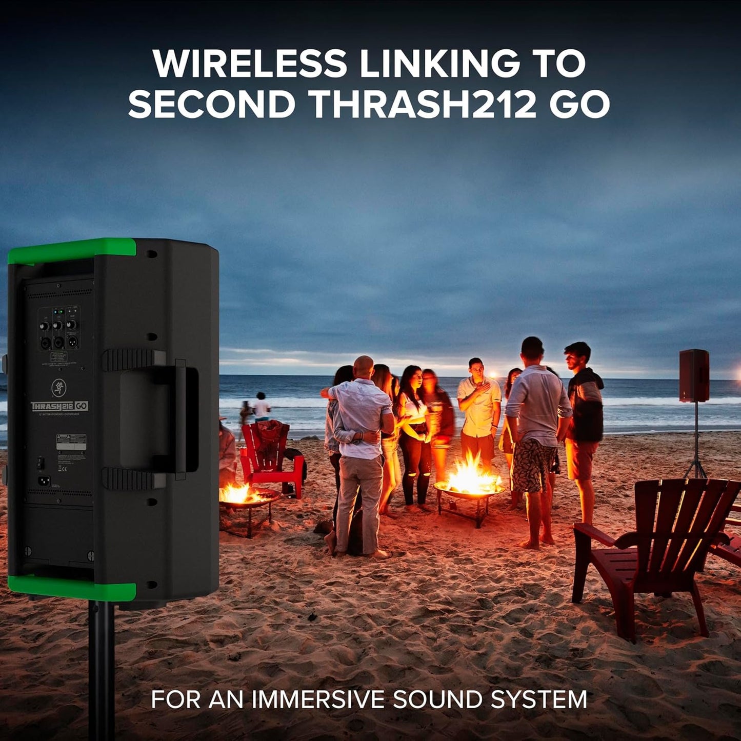 Mackie 2055870-00 Thrash212 GO 300W Battery-Powered Loudspeaker