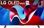 LG OLED42C4PUA: 42-Inch 4K OLED evo Smart TV (2024)