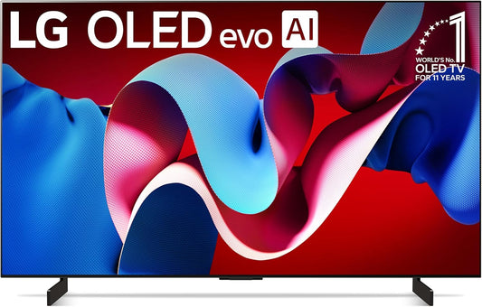 LG OLED42C4PUA: 42-Inch 4K OLED evo Smart TV (2024)