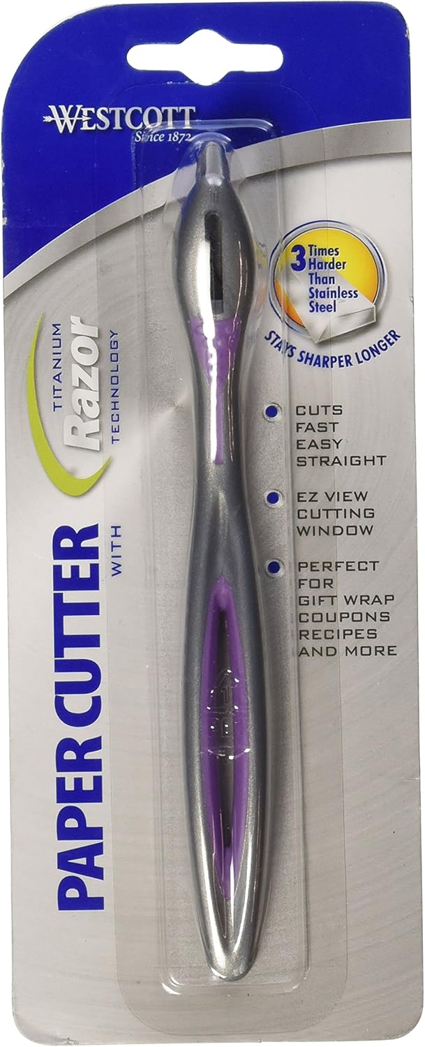 Westcott 14927 Titanium Bonded Razor Paper Cutter