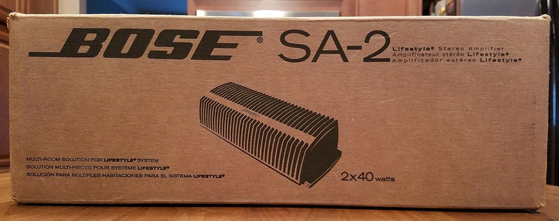Bose 34993 Lifestyle SA-2 Stereo Amplifier - Black — main product image