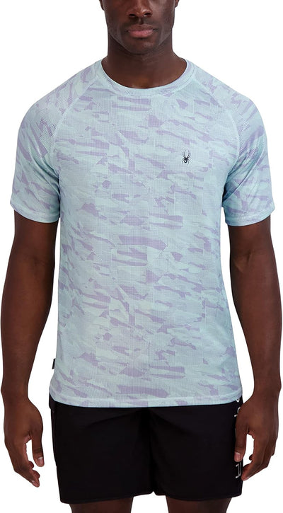 Spyder S923028 Men's Quick Dry Camo Rashguard