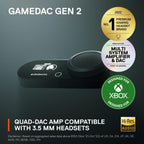 SteelSeries GameDAC Gen 2 Hi-Res Audio Amplifier