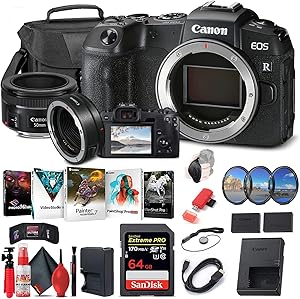 Canon 3380C002 EOS RP Mirrorless Camera Lens Bundle Renewed