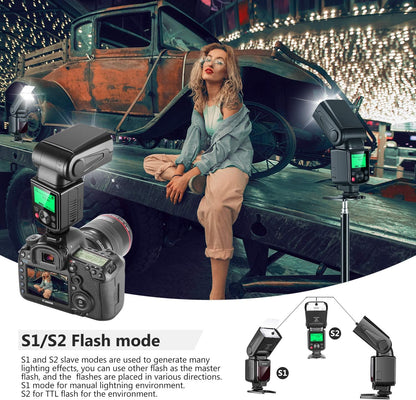 Neewer NW-670 TTL Flash Speedlite for Canon
